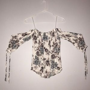 super cute flower//rose top!!